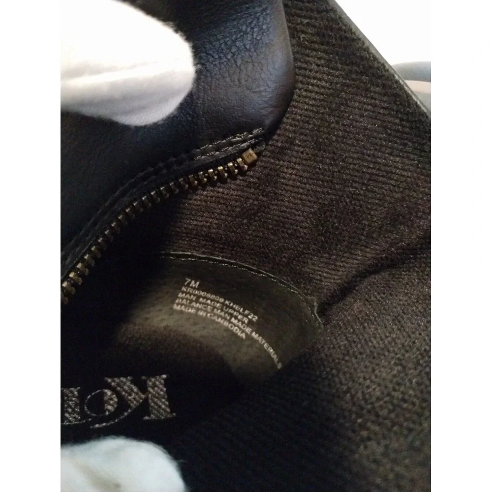 Korks Women's Hattie Round Toe Side Zip Ankle Bootie Size 7 Black Western‎